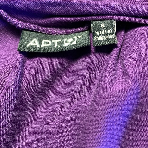 🦄 𝅺apt 9 Purple Cap Sleeve Top Sz S - Picture 5 of 9
